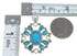 Silver Blue Topaz And Turquoise Southwest Pendant YX77113